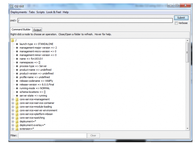 WildFly（JBoss AS） – 如何使用GUI访问和管理CLI插图1